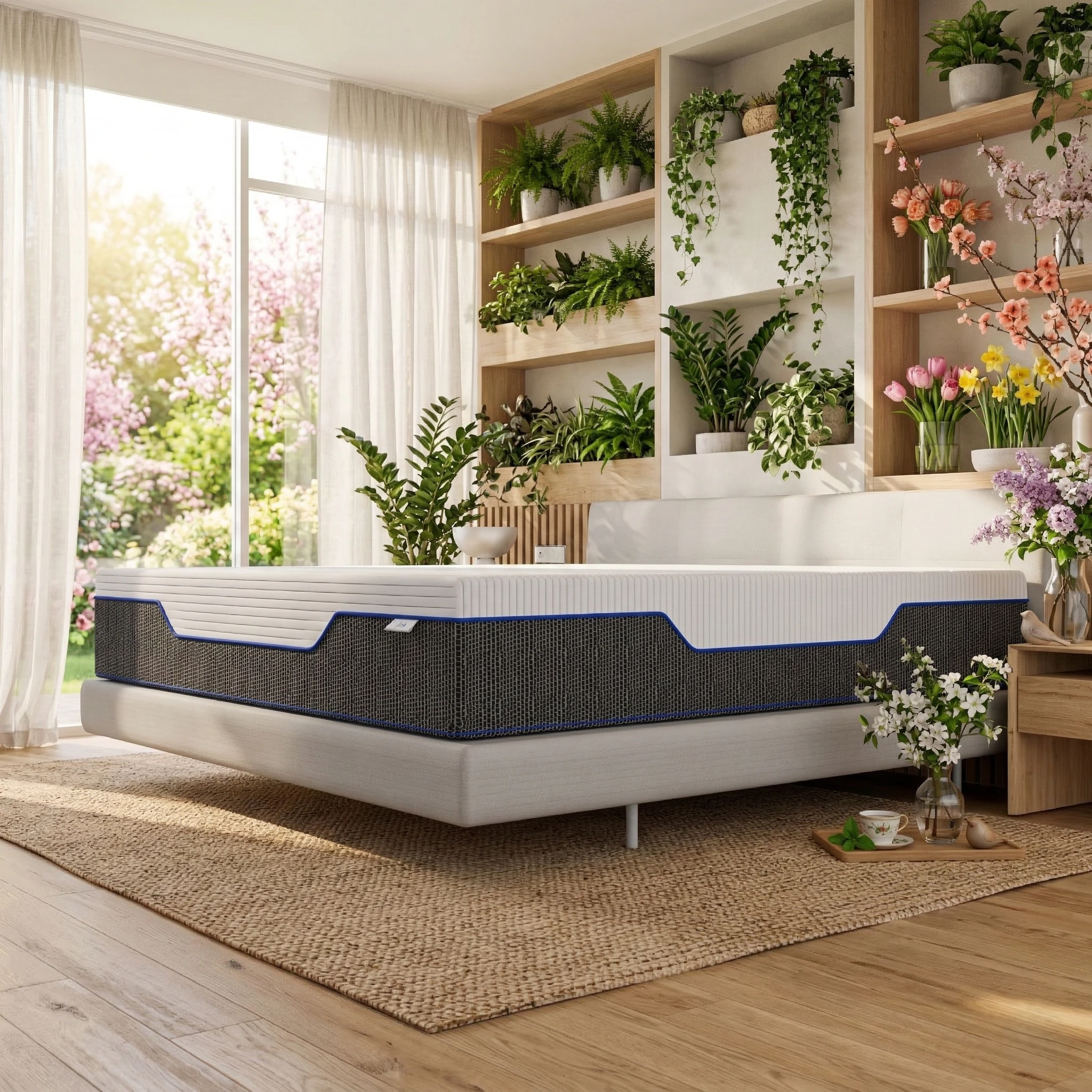 Materasso Memory Foam Hybrid Molle Insacchettate — Materassi ITASLEEP